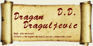 Dragan Draguljević vizit kartica